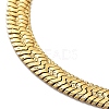304 Stainless Steel Herringbone Chain Necklaces NJEW-P282-02G-3