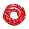 Electroplate Glass Beads Strands EGLA-A044-P1mm-A22-3