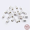 925 Sterling Silver Cord Ends STER-F036-21S-1mm-3