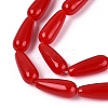 Opaque Glass Beads Strands X-GLAA-Q113-03A-C02-3