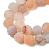 Natural Red Agate Beads Strands G-A248-A03-01-4