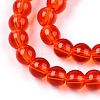 Transparent Glass Beads Strands GLAA-T032-T4mm-09-2