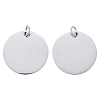Anti-Tarnish 304 Stainless Steel Pendants STAS-I311-32H-P-1
