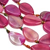 Natural Banded Agate/Striped Agate Beads Strands GG-CBAE0EB-01B-10-4