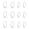 40Pcs Brass Earring Hooks KK-FH0007-64P-1