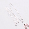 925 Sterling Silver Flat Head Pins STER-K017-25mm-S-01-2