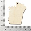 Wood Pendant WOOD-H107-04-15-3