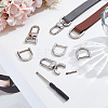 4Pcs Zinc Alloy Swivel Lobster Claw Clasps FIND-SP0005-65P-4