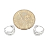 304 Stainless Steel Huggie Hoop Earrings for Women EJEW-C096-42P-01-3