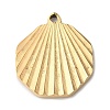 Ion Plating(IP) 304 Stainless Steel Pendants STAS-D025-07G-1