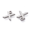 Tarnish Resistant 304 Stainless Steel Pendants STAS-A045-05P-2