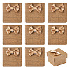 Square Cardboard Paper Ring Gift Storage Boxes CON-TAC0001-17E-3