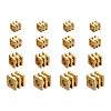 Brass Spacer Beads KK-PJ0001-12G-10