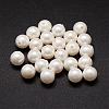 Shell Pearl Beads BSHE-L031-01-9mm-1