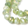 Dyed Crackle Imitation Jade Glass Beads Strands EGLA-Q131-02C-03-3