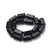 Natural Black Stone Beads Strands X-G-Q974-11-2