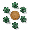 Frosted Acrylic Bead Caps MACR-S371-07A-735-3
