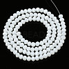 Electroplate Glass Beads Strands EGLA-A034-P8mm-A21-4
