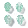 Baking Paint Glass Beads GLAA-S202-17F-1