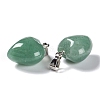 Natural Green Aventurine Pendants X-G-I311-A06-3