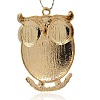 Lovely Owl Pendant Necklace Findings ENAM-M001-104A-2