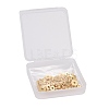 75Pcs 5 Size Brass Spacer Beads Set KK-LS0001-06G-8