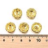 Brass Grade A Rhinestone Spacer Beads RSB160NF-02G-4