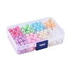 8 Color Plating Eco-Friendly Poly Styrene Acrylic Beads SACR-X0015-06-8mm-3