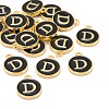 Golden Plated Alloy Charms ENAM-S118-02D-4