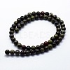 Natural Bloodstone Beads Strands G-I199-21-6mm-2