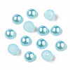 ABS Plastic Imitation Pearl Cabochons SACR-S738-6mm-Z19-2