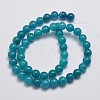 Natural & Dyed Malaysia Jade Bead Strands G-A146-8mm-A24-2