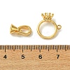 SHEGRACE Brass Fold Over Clasps XGRQ5F781-812G-3
