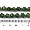 Natural Sesame Jasper Dyed Beads Strands G-H057-A21-07-5