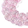 Baking Paint Glass Beads Strands DGLA-M002-03B-01-3