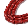 Dyed Synthetic Coral Beads Strands CORA-P010-03-3