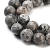 Natural Map Stone/Picasso Stone/Picasso Jasper Strands G-G099-10mm-27-4