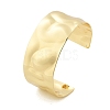 Hammered Brass Cuff Open Bangles BJEW-M060-02G-2