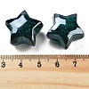 UV Plating Acrylic European Large Hole Beads OACR-S142-02B-3