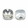 Pointed Back Glass Rhinestone Cabochons RGLA-T032-12x12mm-01-2