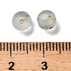 Frosted Transparent Acrylic Beads X1-OACR-F013-12F-3