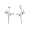 Rack Plating Brass Pendants LS-KK-C004-05P-1