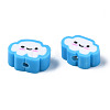 Handmade Polymer Clay Beads X-CLAY-N008-033C-3