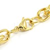 Trendy 304 Stainless Steel Wheat Chain Bracelets STAS-A028-B003G-2