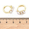 Brass Micro Pave Cubic Zirconia Hoop Earrings for Women EJEW-A168-17G-5