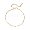 304 Stainless Steel Paperclip Chain Bracelets for Women BJEW-JB12534-2