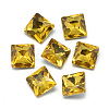 Pointed Back Glass Rhinestone Cabochons RGLA-T027-8x8mm-22-1