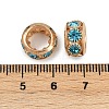 Brass Rhinestone Beads KK-U071-02B-03KCG-3