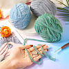 3 Skeins 3 Colors Polyester Yarn DIY-MB0002-06B-7
