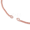 Brass Box Chains Slider Bracelet Makings KK-E068-VD012-3-2